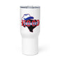 Travel mug with a handle